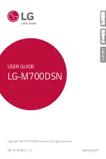 Preview for 1 page of LG LG-M700DSN User Manual