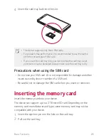 Preview for 26 page of LG LG-M703 User Manual