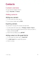 Preview for 80 page of LG LG-M703 User Manual