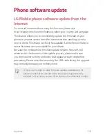 Preview for 120 page of LG LG-M703 User Manual