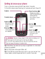 Preview for 17 page of LG LG-P500 User Manual