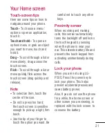 Preview for 23 page of LG LG-P500 User Manual