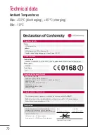 Preview for 72 page of LG LG-P500 User Manual