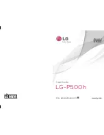 LG LG-P500h User Manual preview