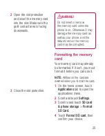 Preview for 9 page of LG LG-P509 User Manual