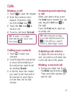 Preview for 21 page of LG LG-P509 User Manual