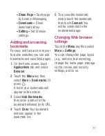 Preview for 61 page of LG LG-P509 User Manual