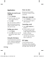 Предварительный просмотр 34 страницы LG LG-P520 User Manual