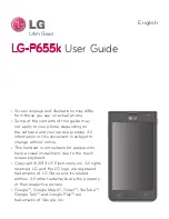 Предварительный просмотр 3 страницы LG LG-P655k User Manual