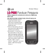 Preview for 3 page of LG LG-P690 User Manual