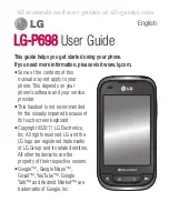 Preview for 213 page of LG LG-P698 User Manual