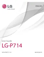 Preview for 1 page of LG LG-P714 User Manual