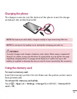 Preview for 15 page of LG LG-P714 User Manual