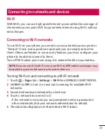 Preview for 25 page of LG LG-P714 User Manual