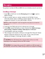 Preview for 39 page of LG LG-P714 User Manual