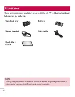 Preview for 78 page of LG LG-P714 User Manual