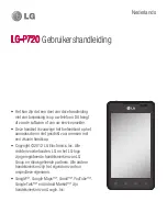 Preview for 3 page of LG LG-P720 Quick Reference Manual