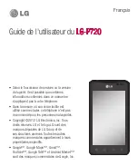 Preview for 99 page of LG LG-P720 Quick Reference Manual