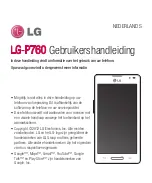 Preview for 3 page of LG LG-P760 Manual