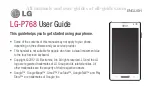 Preview for 174 page of LG LG-P768 User Manual