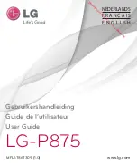 Preview for 1 page of LG LG-P875 User Manual