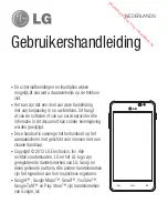 Preview for 3 page of LG LG-P875 User Manual