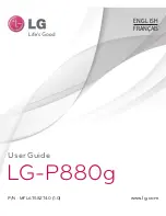 Preview for 1 page of LG LG-P880G User Manual