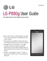 Preview for 3 page of LG LG-P880G User Manual