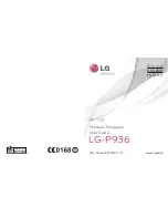 Preview for 1 page of LG LG-P936 User Manual