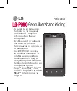 Preview for 3 page of LG LG-P990 Quick Reference Manual