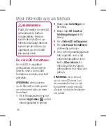 Preview for 32 page of LG LG-P990 Quick Reference Manual