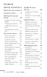 Preview for 6 page of LG LG-P999 User Manual