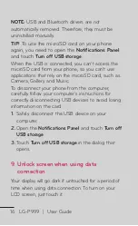 Preview for 16 page of LG LG-P999 User Manual