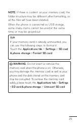 Preview for 25 page of LG LG-P999 User Manual