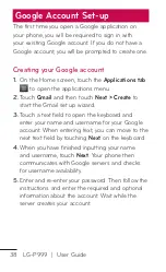 Preview for 38 page of LG LG-P999 User Manual