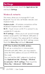 Preview for 80 page of LG LG-P999 User Manual