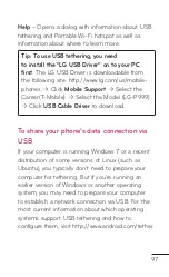 Preview for 97 page of LG LG-P999 User Manual