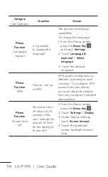Preview for 114 page of LG LG-P999 User Manual