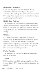 Preview for 140 page of LG LG-P999 User Manual