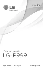 Preview for 161 page of LG LG-P999 User Manual