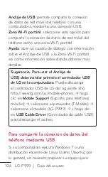 Preview for 266 page of LG LG-P999 User Manual