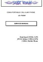 LG LG- PX240 Service Manual preview