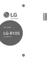 Preview for 2 page of LG LG-R105 User Manual