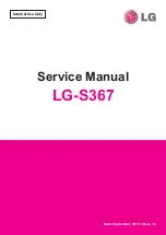 LG LG-S367 Service Manual preview