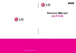 Preview for 1 page of LG LG-T310i Service Manual