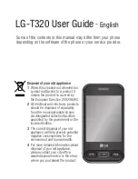 Preview for 41 page of LG LG-T320 User Manual