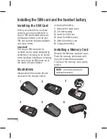 Preview for 12 page of LG LG-T515 User Manual