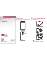 Preview for 1 page of LG LG-US375 Quick Start Manual