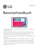 Preview for 3 page of LG LG-V700 User Manual