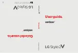 Preview for 1 page of LG LG VS835 User Manual